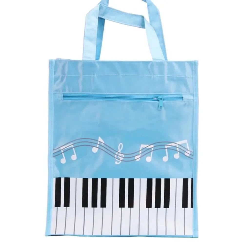 Facile da Piegare Durevole Tasti di Pianoforte Borsa a Mano Colorata Lavabile Borsa per la Spesa Portatile Robusta Borsa della Spesa Uomo