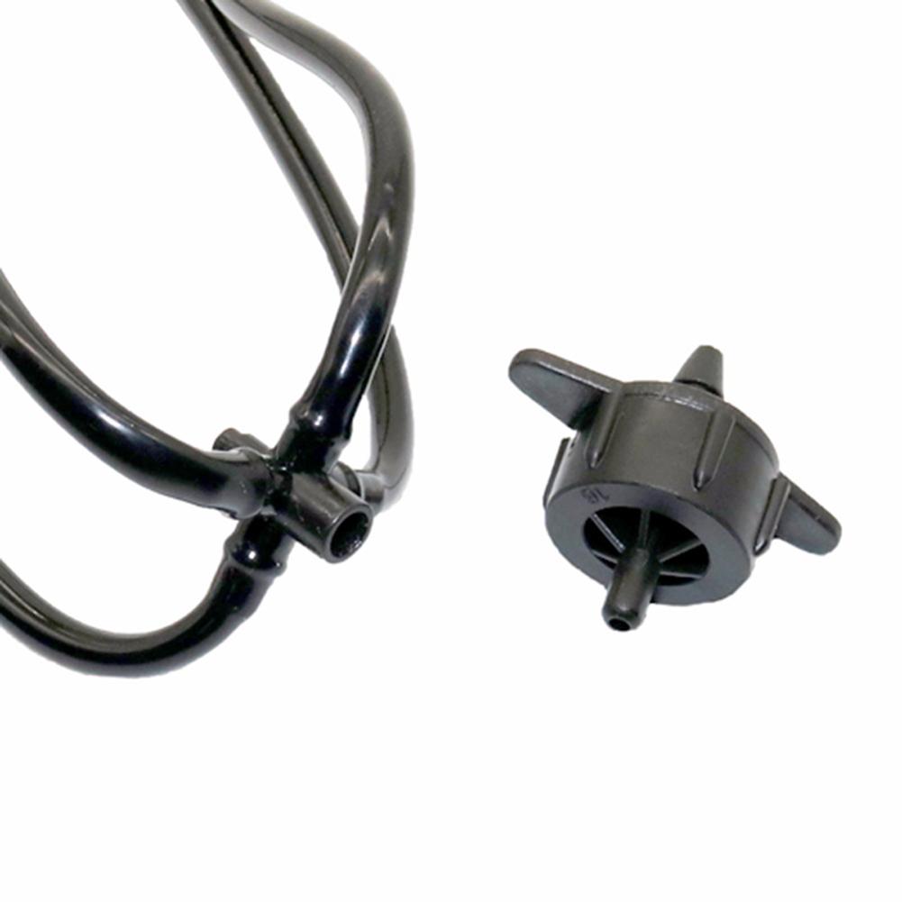 50Pcs 5-way Hose Barbed Fittings For Inner Diameter 3mm Hose Pipe Multiple Joint Pipe Couplings Irrigation Plumbing Tube Adapter
