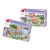 Sluban Wangheting Yin Spring Garden Ancient Architecture Micro Landscape Decoration Toy Assembling Blocks
