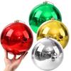 1Pc 12/15/20Cm Christmas Decoration Ball Christmas Tree Ornaments Hang Shiny Bauble Ball For Home Bar Party Wedding Xmas Decor