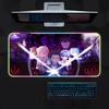 Amine Cartoon R-ReZero Mouse Pad Gamer Luminescence Led Mouse Pad Gaming Table Rgb Deskmat Keyboard Pc Mousepad