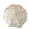 Knock beauty automatic umbrella female ins wind folding weather and rain dual-purpose vinyl sunscreen UV protection umbrella wholesale