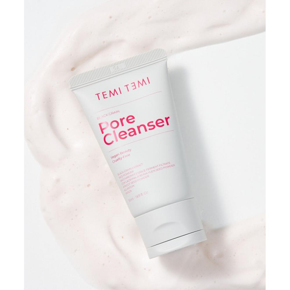 Temitemi Black GraIn Pore Sunscreen Makeup All In One Low Irritation Cleanser 50
