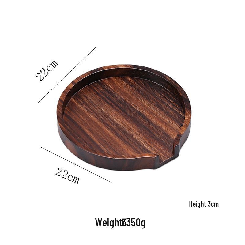 Walnut Solid Wood Pu'er Tea Cake Splitting Tray - Tea Ceremony Accessory