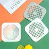 2Pcs Silicone Shower Drain Plug Hair Catcher Stopper Kitchen Sink Strainer Sewer Bathroom Floor Bathtub Water Filter