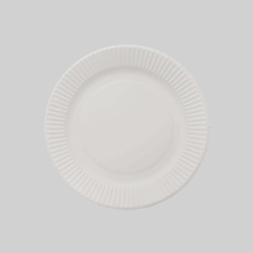 Paperware Paper Plates, 18cm, Extra Pack of 120 (100 + 20), Made In Japan, E-18120