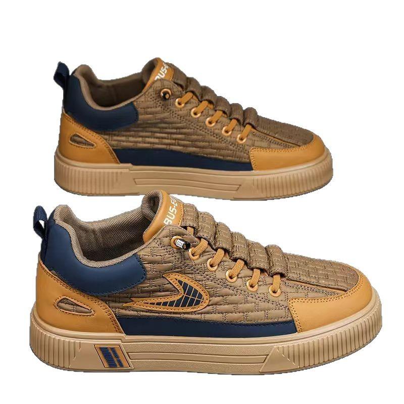 Men's Shoes Autumn Casual Shoes One Pedal Versatile Board Shoes Trendy Men's Sports Shoes Light Driving Shoes Fashion Dad Shoes