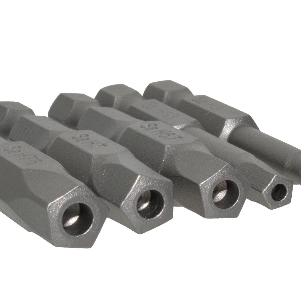 5Pcs Shank Magnetic Head Screwdriver Set Screwdriver Drill Bit 50mm 1/4 inch Hex Shank Socket Adapter Power Tools
