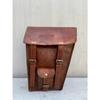 Motorcycle Saddle Side Bag Real Vintage Leather Left Right Front Back Tool Pouch