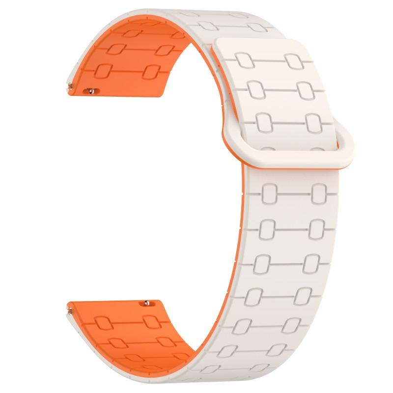 22mm Magnetic Band For AMAZFIT T-REX3 Pro Xiaomi S4/S3/S2 46mm 42mm Silicone Bracelets For Mi Watch Color 2/S1 Pro Active Strap Sports Accessories