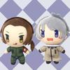 10cm Hetalia Anime Peluche Morbidi Bambole Ripiene Personaggi di Arthur Alfred Yao Regalo di Compleanno per Bambini