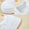 Spring student versatile little white board shoes women's fashion solid color bread shoes platform sole lightweight casual shoes