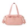 Large Capacity Shoulder Bag Solid Color Crossbody Bag