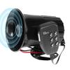 Siren Speaker Air Horn 125DB Loud 6 Sounds Alarm Claxon 12V for Auto Car Motorcycle Boat Megaphone with MIC Digital Voice
