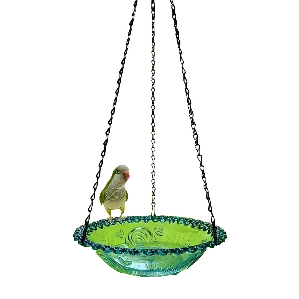 Vogelfutterstation zum Aufhängen, leichtes Vogelfutterstation zum Aufhängen, Ess- oder Trinkplattform, Gartendekoration