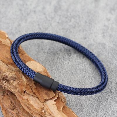 Pulsera Simple de Cable de Acero Inoxidable con Cierre Magnético Pulsera para Hombres Mujeres Pareja Pulsera Joyería de Amistad Regalo Pulsera