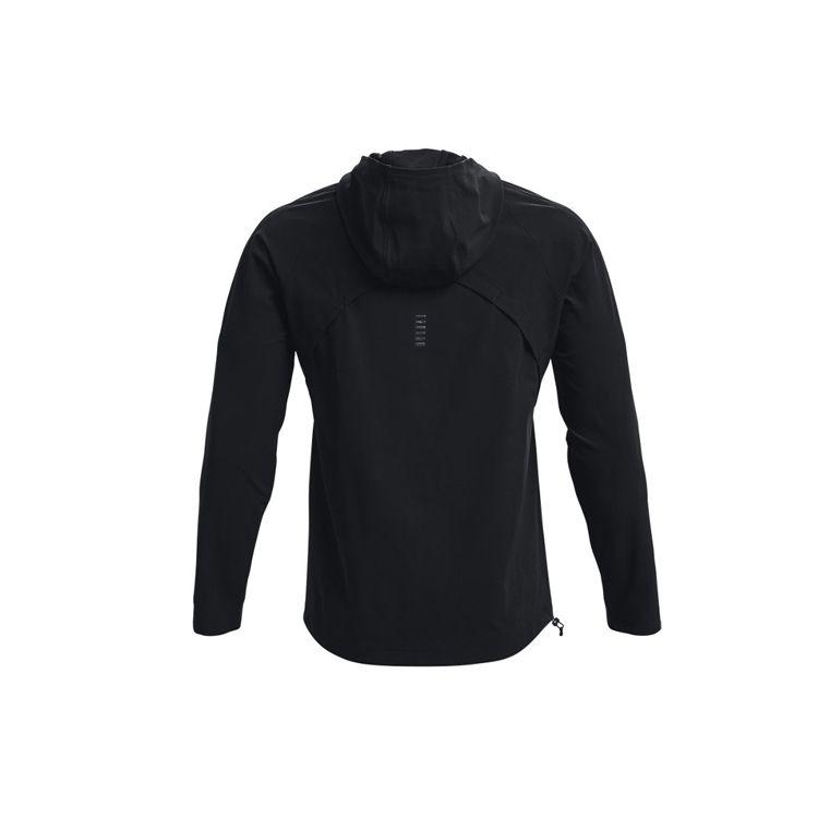 Under Armour Out The Storm Waterproof Lightweight Woven Running Jacket Men Black 1361502-001