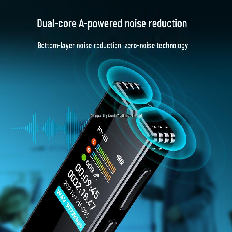 Compact HD Voice Recorder with Noise Reduction, Long Standby, Large Capacity - Ideal for Students