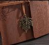 Maple Leaf Retro Kraft Paper Notebook: Simplistic Student Planner & Travel Diary