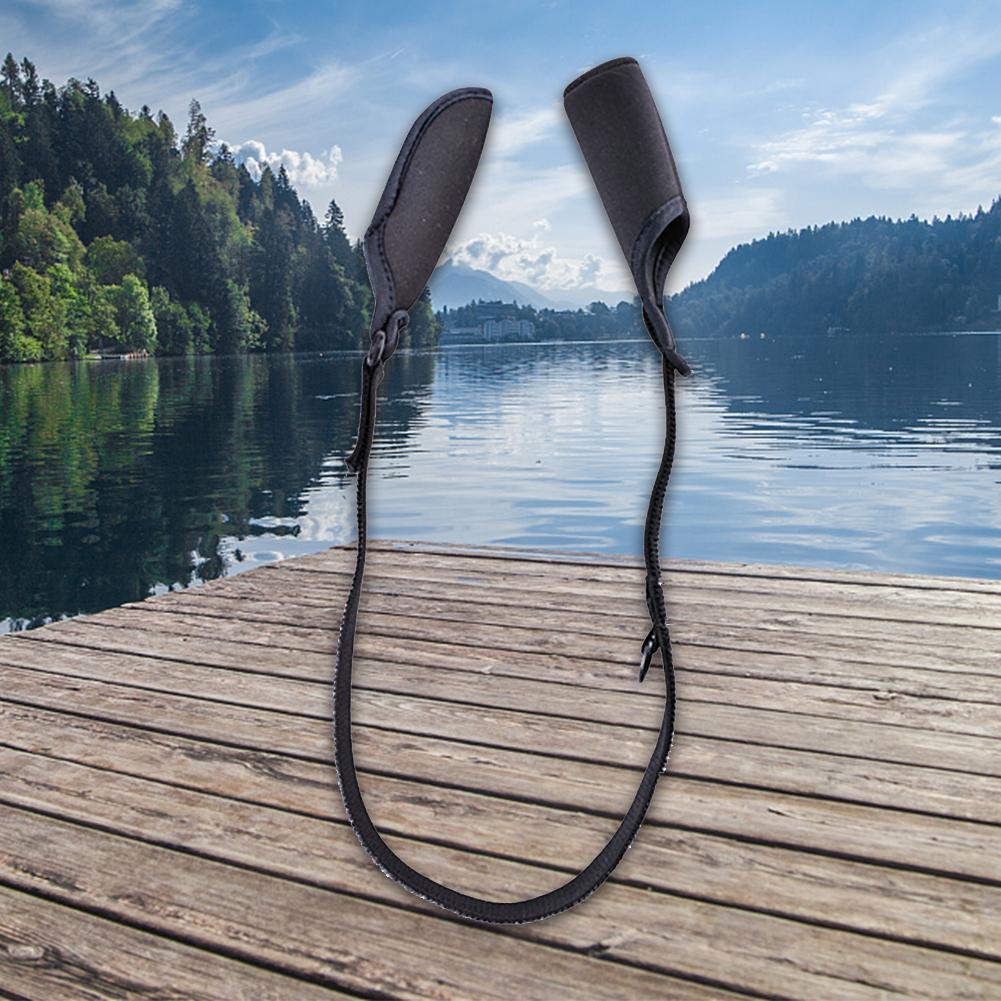 Angelrutenhalter-Gurt Stoßfester Elastischer Wickelgurt Atmungsaktiv Spritzwassergeschützt Verschleißfest Verstellbares Outdoor-Fischwerkzeug