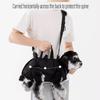 Honden Reisrugzak met Riembevestiging, Ademend, Draagbaar, Schouder- en Crossbodyband voor Wandelen en Hiken