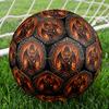 Devilish Inferno Emblem Round Football Size 5 Adult Ball Suitable for Training Matches and Outdoor Team.