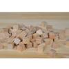 100 Pieces Wooden Cubes Unfinished Square  Wood Blocks for Math Making Craft DIY Projects Gift