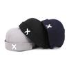 Men Women Brimless Soft Top Hats Skullies Cap Otton Adjustable Beanie Hats Unisex Fashion Street Melon Caps Portable Hip Hop Cap