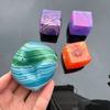 Squishy Flow Pattern Cube Kneading Squeeze Toy Stress Relieving Kneading Venting Toy Slow Rebound Decompression Gift For Adult