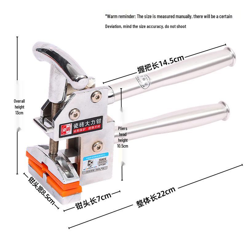 Hochleistungs-Fliesenschneider: Silikon-geschützter Multifunktionaler Steinplattenöffner