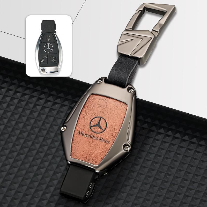Mercedes-Benz Key Case for GLA200, GLC260L, C-Class, GLS, CLA200 - Full Coverage Shell