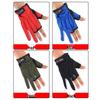 Men's Summer Sun Protection Anti-Slip Fingerless Fishing Gloves: Thin, Anti-Prick, Anti-Stab, Mosquito-Proof, Ice Silk Lure Design.