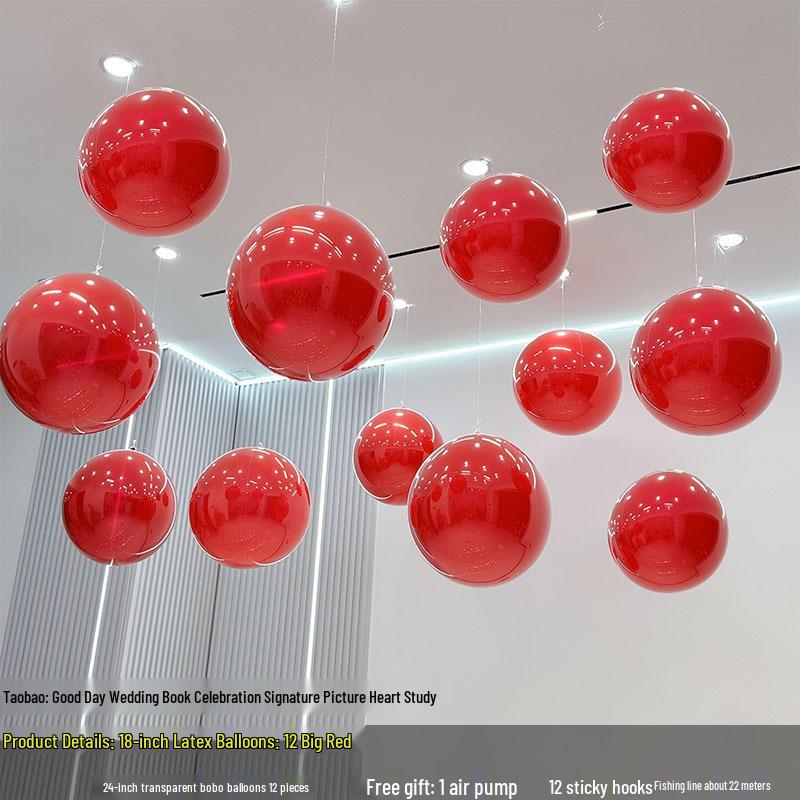 18-Inch Large Balloon for Store Celebrations and Anniversary Decorations
