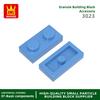 Non-Toxic 313Pcs/Lot 3023 6225 1X2 Low Building Block Moc Basic Parts Compatible With Bricks Diy Children Toys Assembly Gift Box