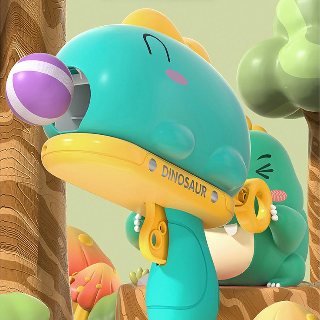 Kids Blaster Gun Toy Outdoor Fun Guaranteed Shoot And Score With 6 Balls Game Dinosaur Toys