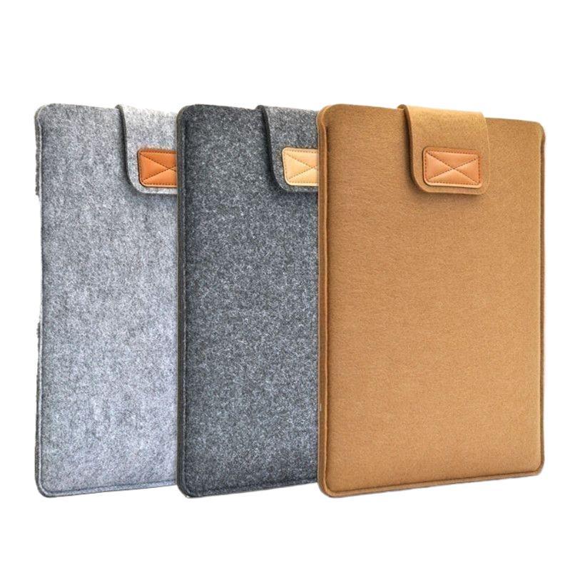 Geantă subțire din pâslă pentru laptop de 14 inch: Compatibil cu Apple, Dell, Lenovo, Huawei - Capacitate Mare