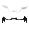 Fashionable Angel Devil Wing Choker Designs Fashion Accessory for Adventurous Spirits Stylish Outfits Casual Wear