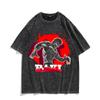 Unisex Anime Baki Haman Trička Harajuku Vintage Bavlněná Praná Top Pro Muže Hip Hop Streetwear Oversize Tričko