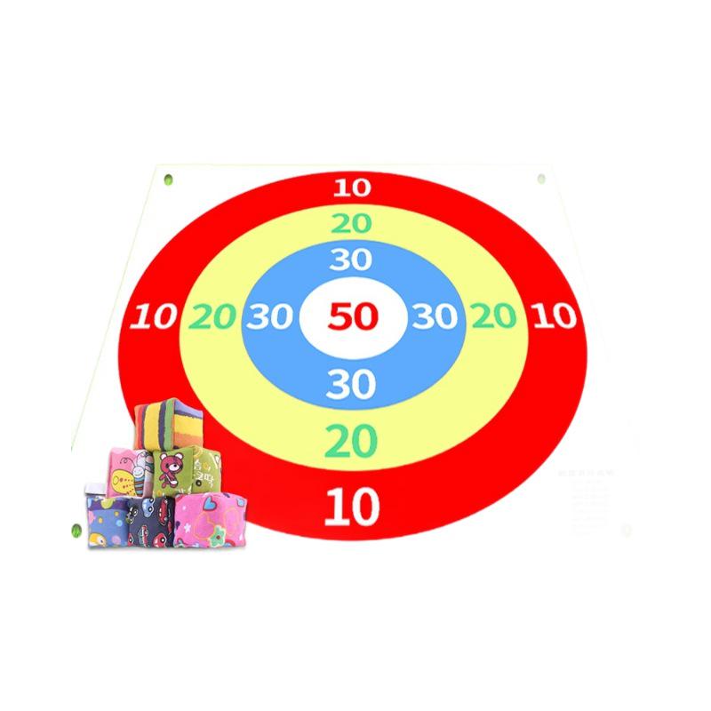 Sandbag Toss Target Board for Team Building and Outdoor Games | Children's Throwing Sandbag Toys