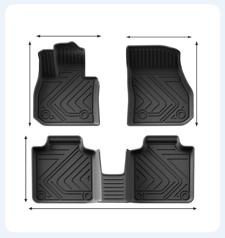 Eco-Friendly Anti-Slip TPE Floor Mats for BMW 1 Series (2017-2023)