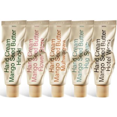 Hetras Mango Seed BUTTER Parfüm-Handcreme 50 ml 5 Sorten