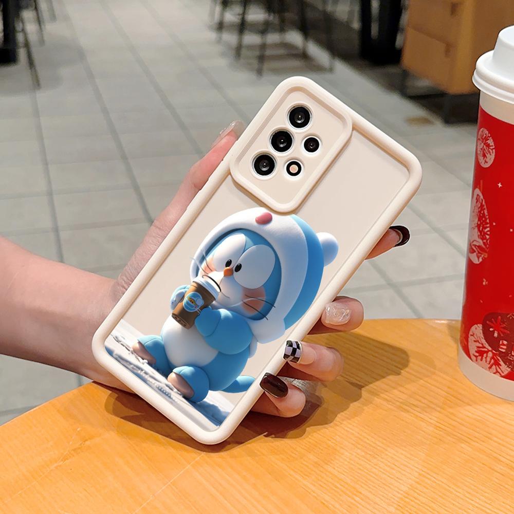 Scări pătrate din silicon moale, model de desene animate, acoperire completă, protecție pentru cameră, husă rezistentă la șocuri pentru OPPO Reno Realme OnePlus