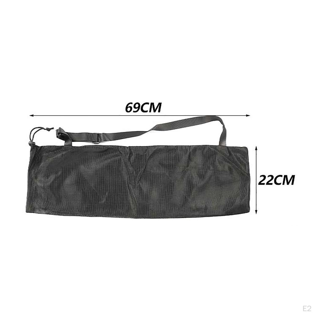 Kayak Paddle Bag Drawstring Mesh Split Carrying Pouch