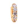 18K Gold Plated Stone Inlaid Luxury Earrings for Women - European & American Fashion Ear Cuffs
