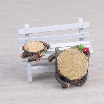 Miniature Tree Stump Ornaments Fairy Landscape Craft Fairy Garden Decoration