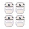 CTCE1 4Pcs Silicone Car Door Lock Buckle Protector Cover Interior Accessories Motorcycle Decal For BMW G80 G06 G07 G42 G14 G15 E46