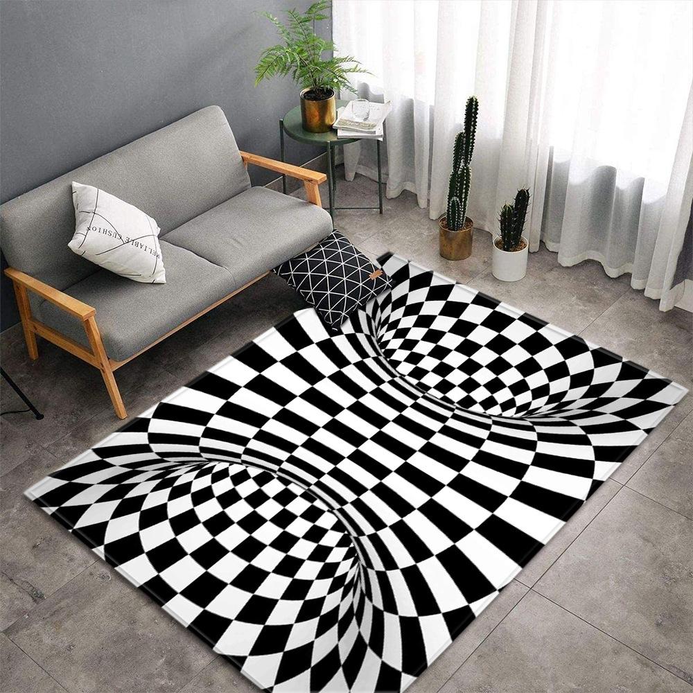 

Literature And Art Living Room Carpet Bedroom Floor Mat Pattern Flexible Carpet 40*60