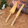 2Pcs Wedding Cake Knife and Shovel Pizza Bread Knife Wedding Supplies Cake Knife Triangle Bread Shovel Baking Tools