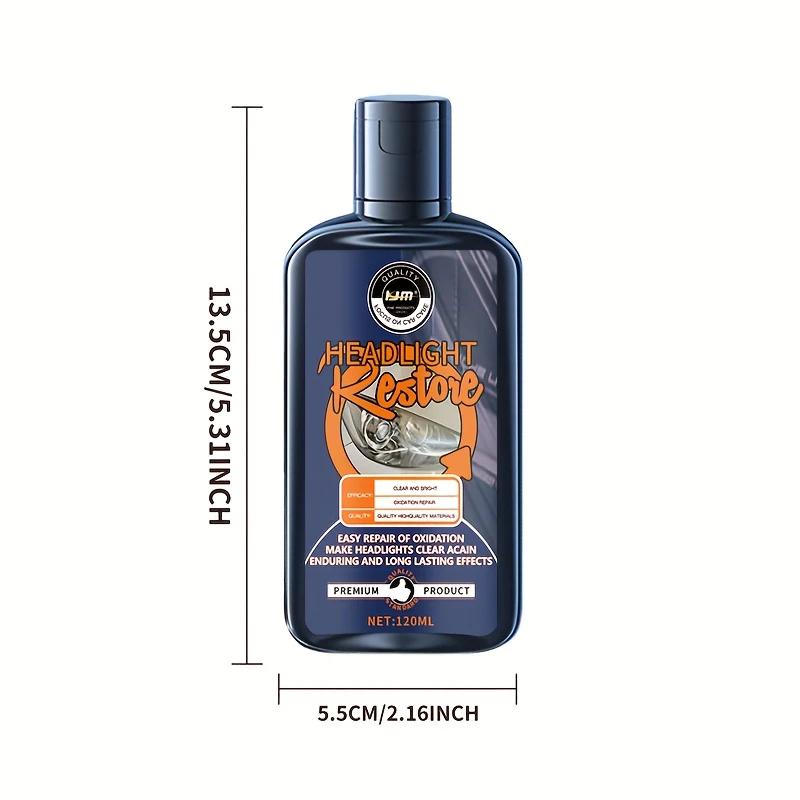 General Motors Headlight Repair Kit - Scratch Repair Agent, Removes Oxidation and Yellowing, UV Protection
