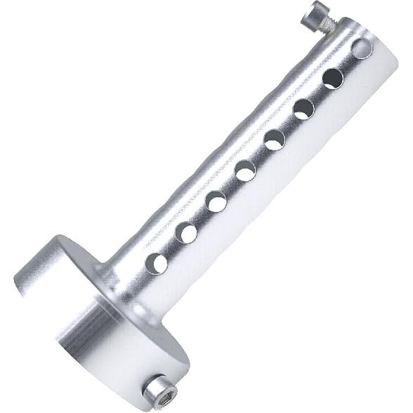 Exhaust Silencer Motorbike Muffler ert Baffle Silencer Universal (silver-60mm